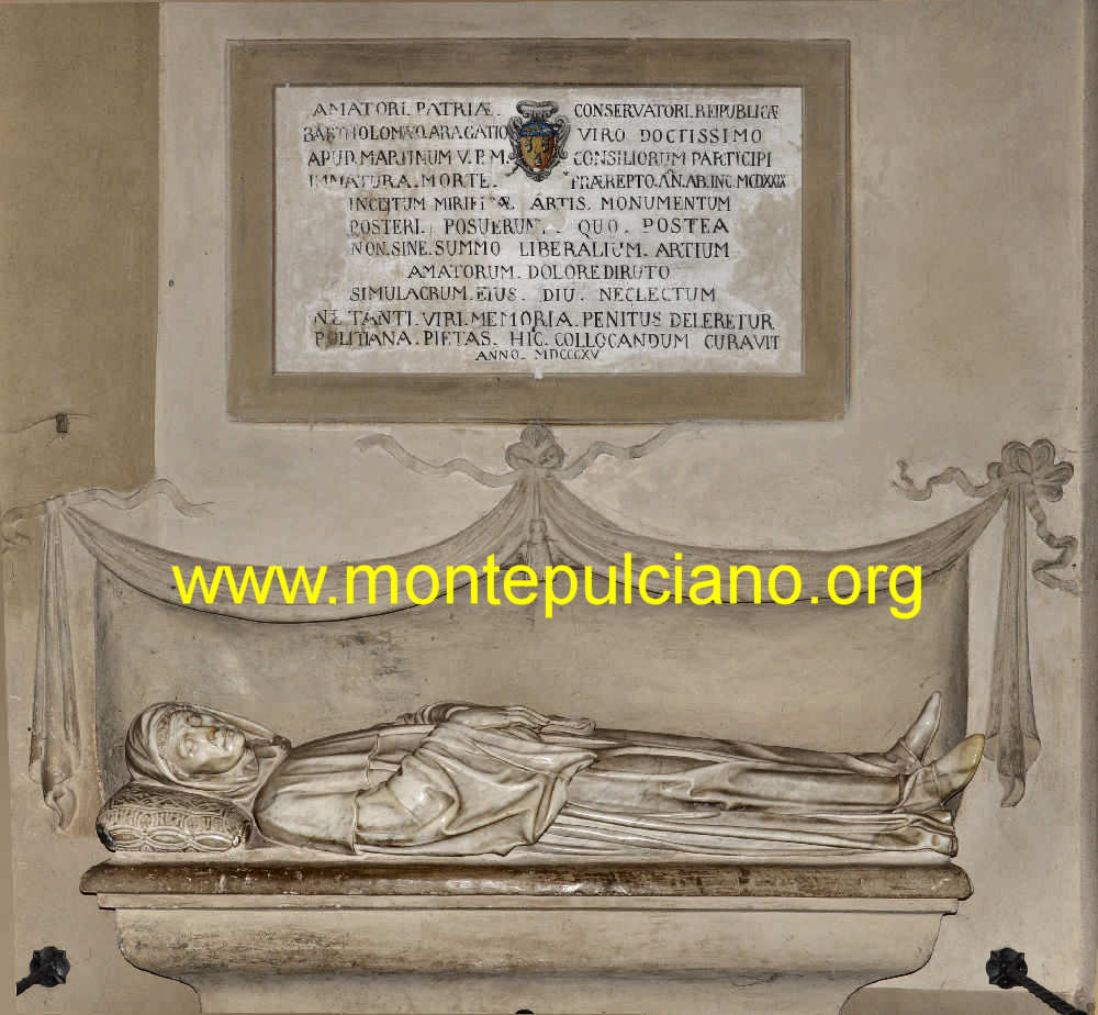 Monumento funebre a Giacomo di Bartolomeo Aragazzi